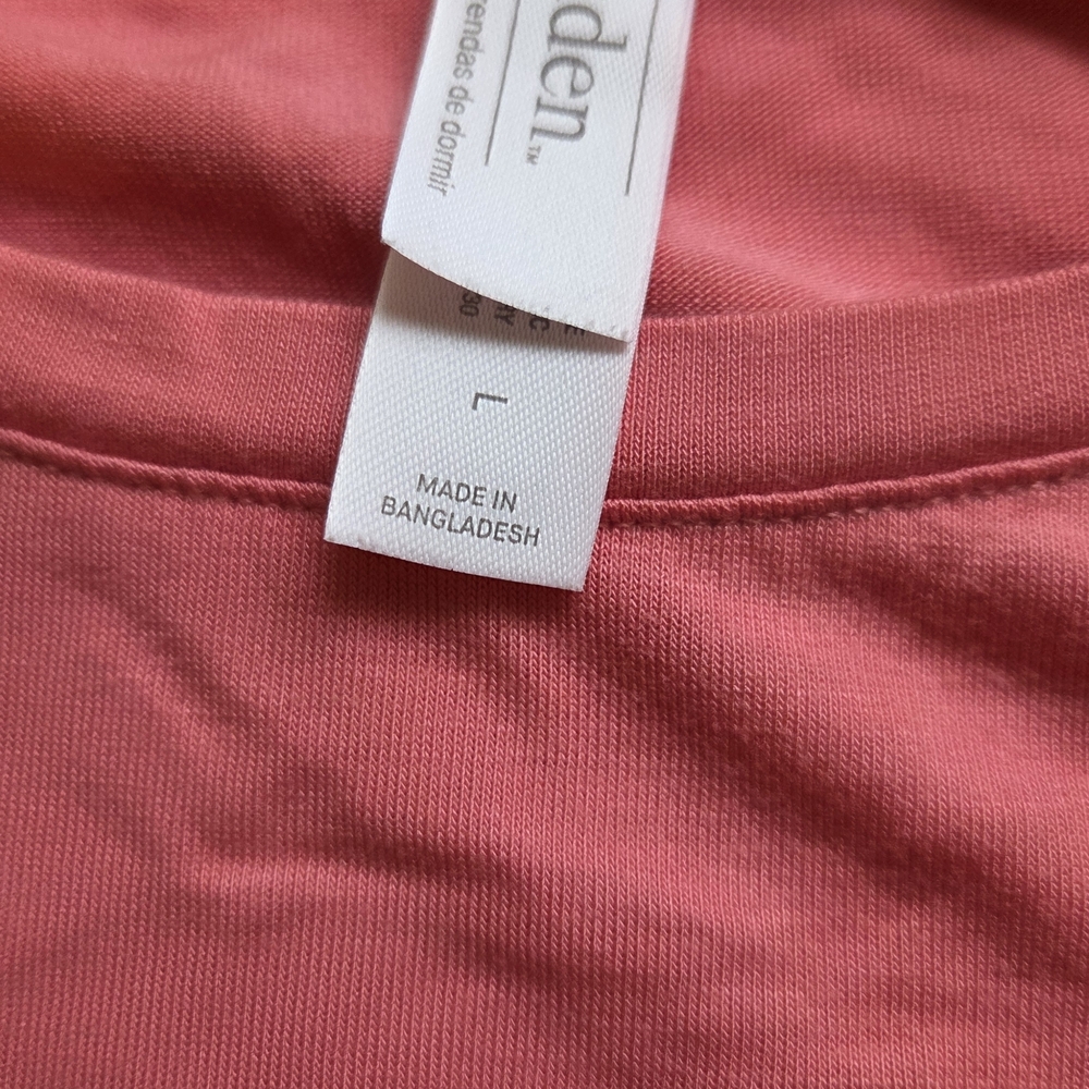 Multi-Pack Lounge Tee & Shorts Set in Coral, Light Blue, Heather Gray - Picture 3 of 4